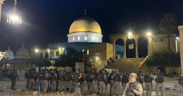 İsrail polisi ilə fələstinlilər arasında qarşıdurma olub