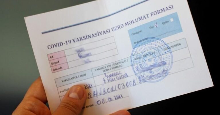 66 nəfər COVID-19 pasportu olmadığına görə şənliyə buraxılmadı