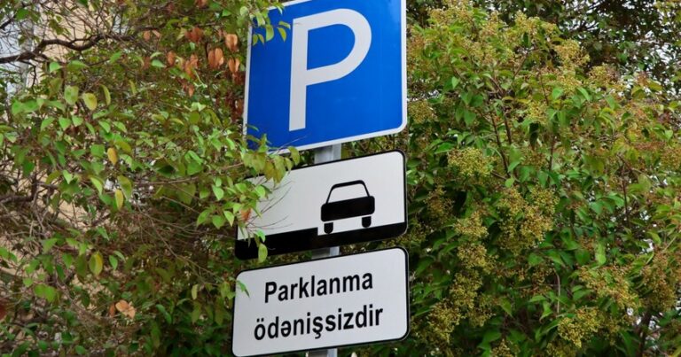 Bakıda ödənişsiz parklanma yerləri – FOTO