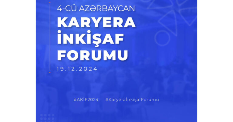 Növbəti Karyera İnkişaf Forumu keçiriləcək