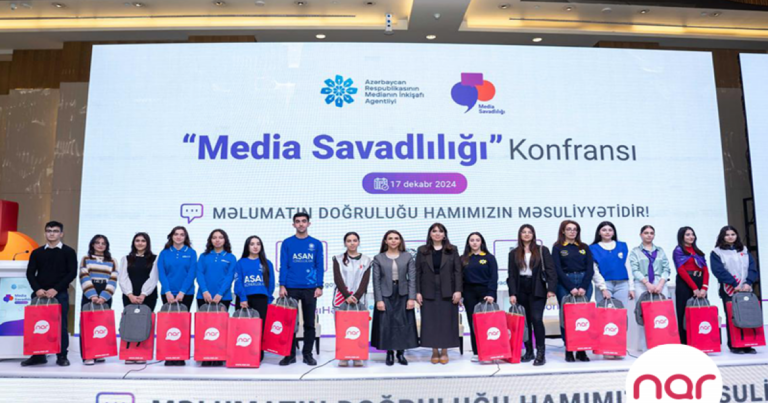 “Nar”ın tərəfdaşlığı ilə “Media Savadlılığı” Konfransı təşkil edilib – FOTO