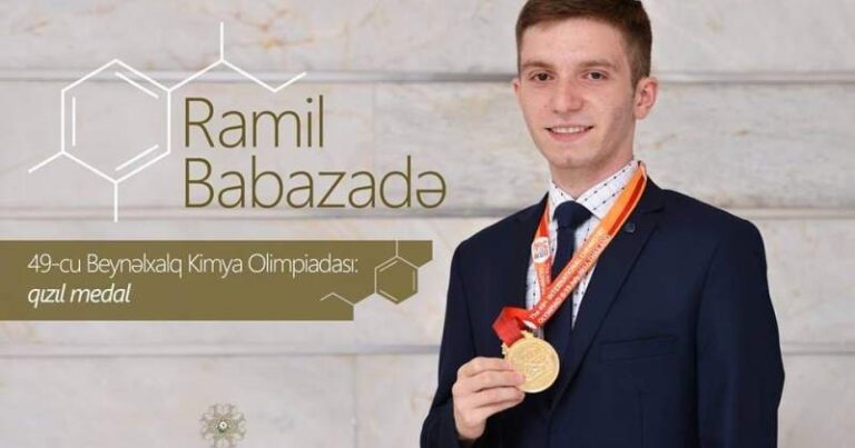 Azərbaycanlı olimpiadaçı 400 minlik təqaüd qazanıb